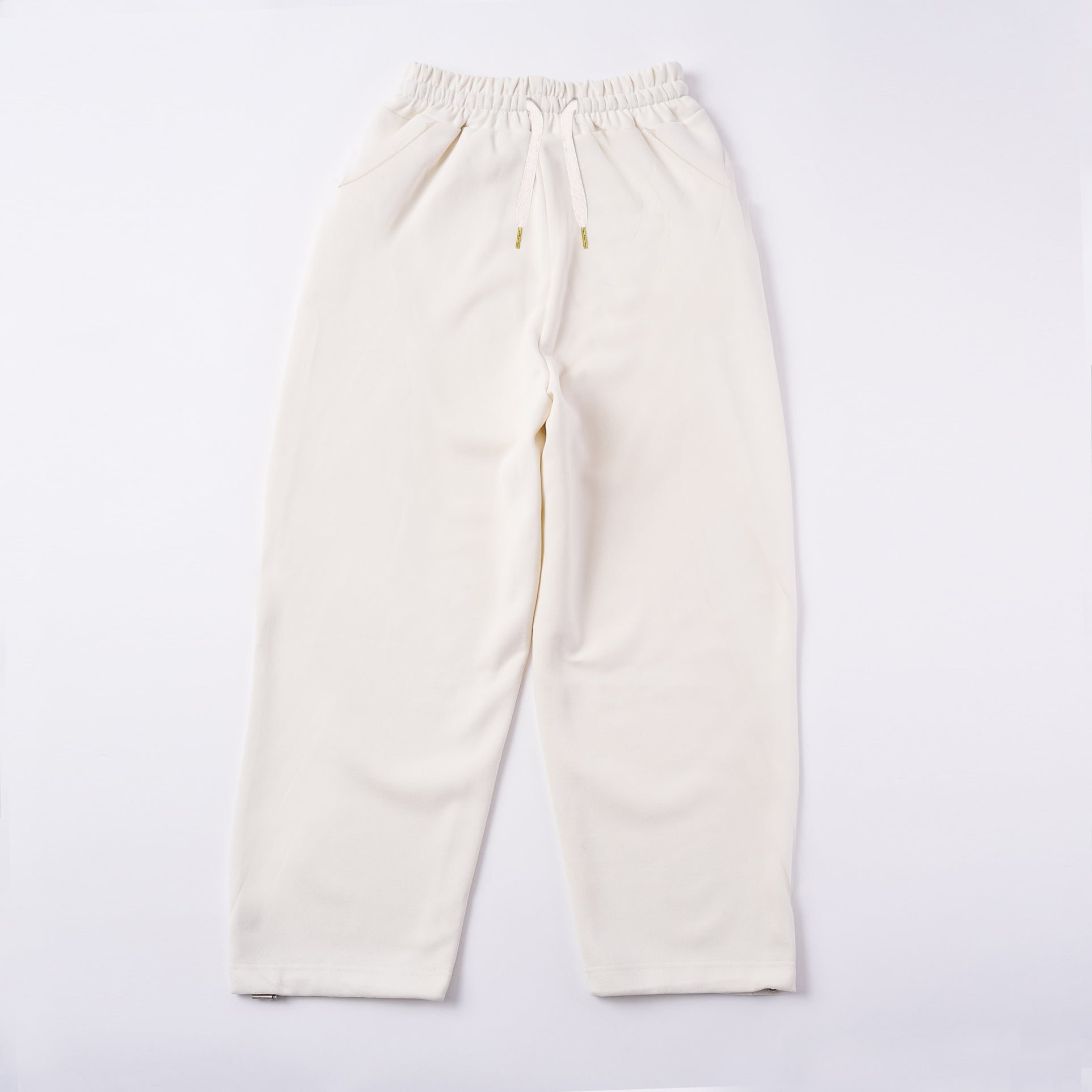 Broccoli Logo Minimal Sweat Set (Hoodie + Pants) White