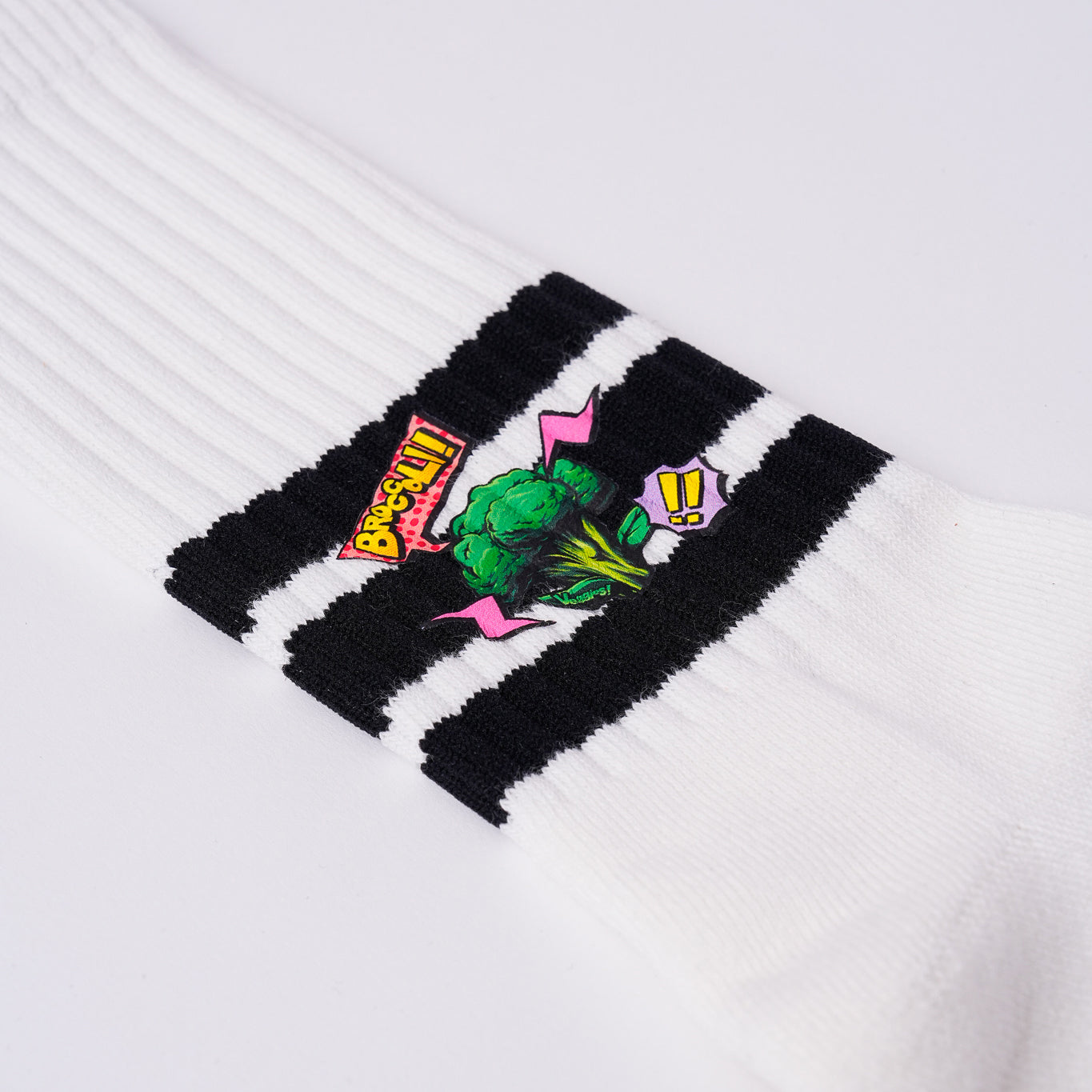 Broccoli Logo Line Up Socks