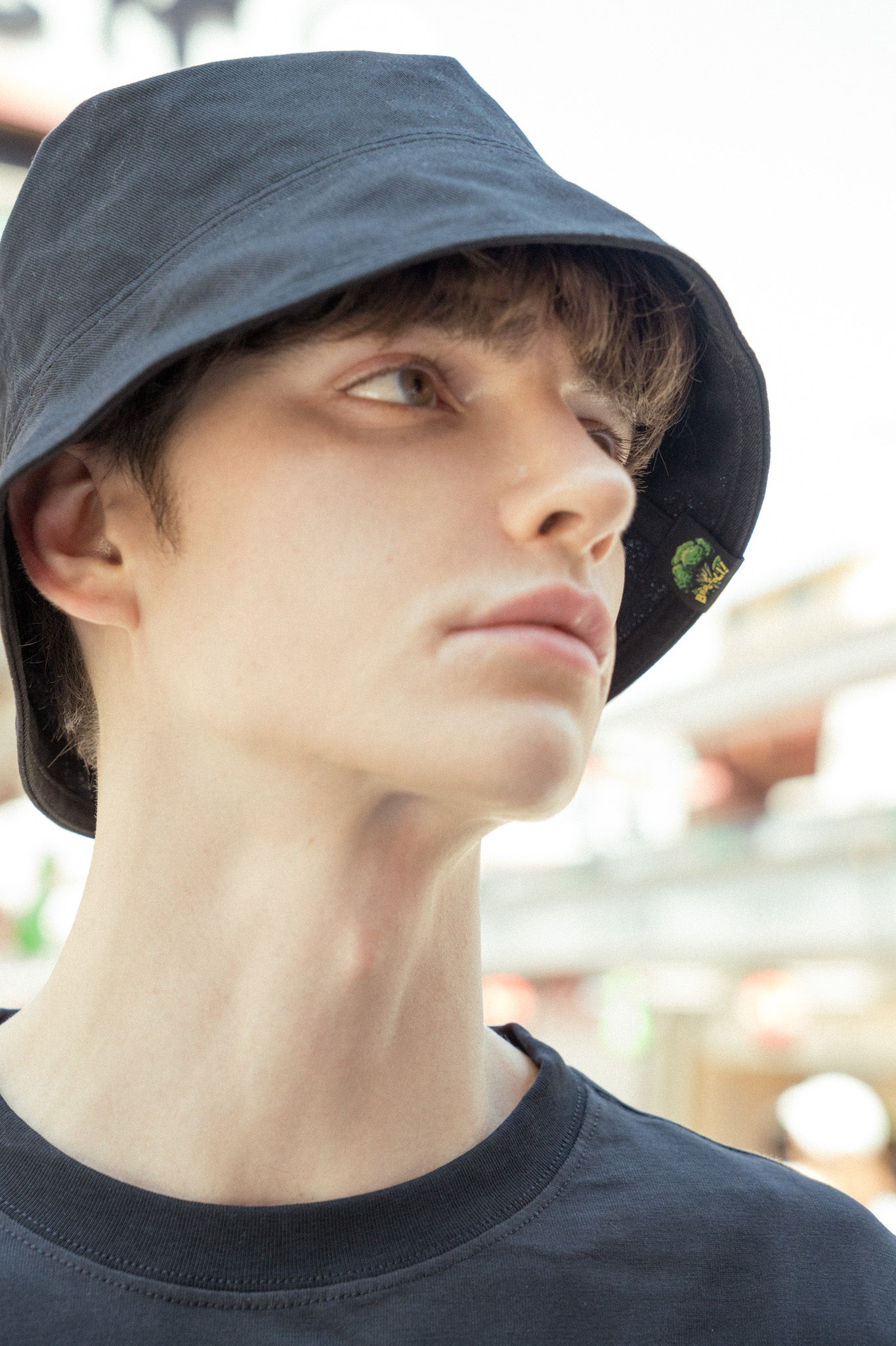 Broccoli Logo Deep Form Bucket Hat